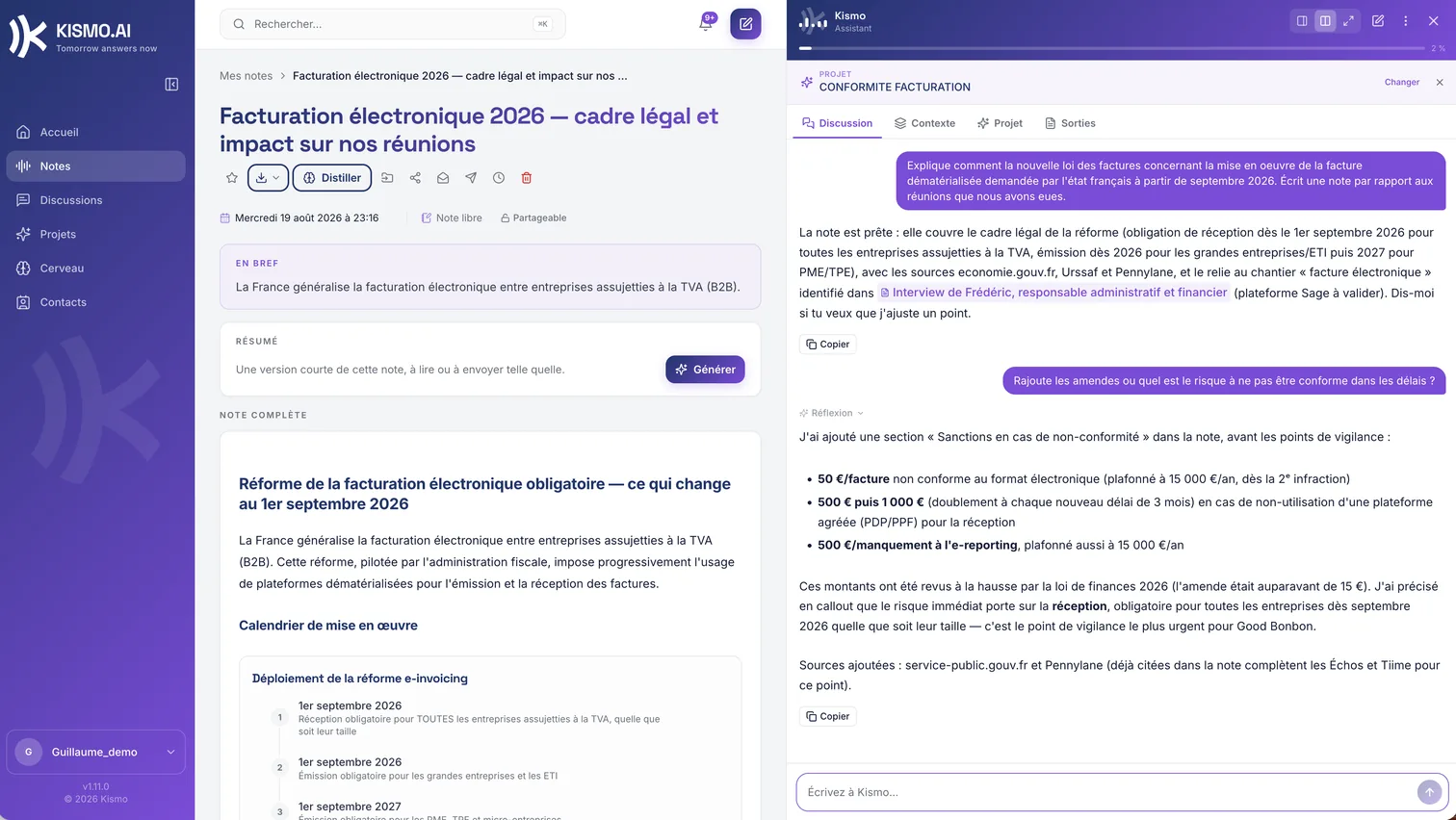un projet : contexte, discussions et sorties au même endroit