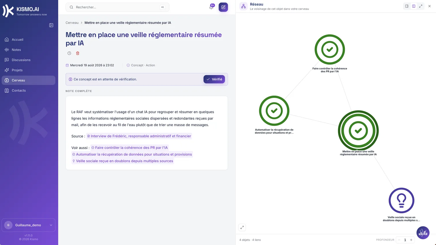 la file de vérification : accepter, corriger, refuser, tout tracer